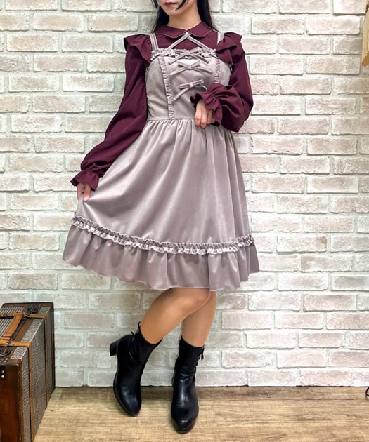 ベロアキャミワンピース | レディース服・レディース ベロアキャミワンピース | レディース服・レディース