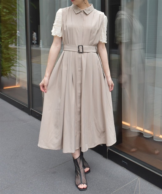 ウエストタックジレワンピース | レディース服・レディース ウエストタックジレワンピース | レディース服・レディース