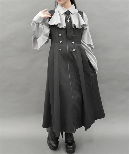 ベストデザインロングワンピース | レディース服・レディース ベストデザインロングワンピース | レディース服・レディース