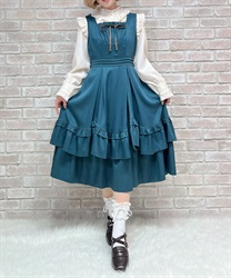 バックリボンフリルジャンスカ | axes femme online shop