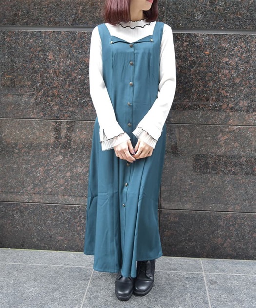 フロントボタンジャンスカ | outlet | axes femme online shop フロントボタンジャンスカ | outlet | axes femme online shop