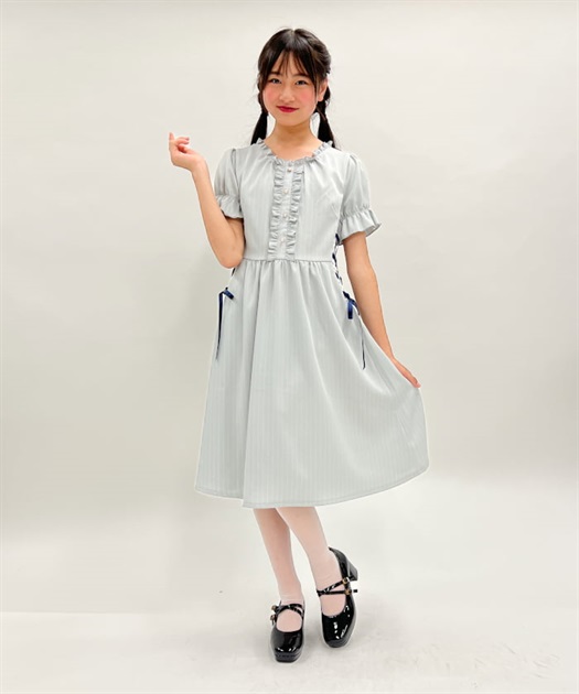 レースアップストライプワンピース | outlet | axes femme
