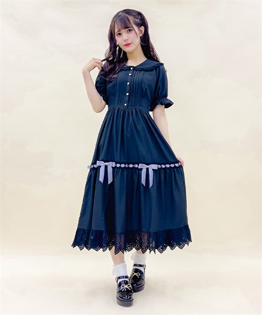 コットンレースデザインワンピース | レディース服・レディース コットンレースデザインワンピース | レディース服・レディース