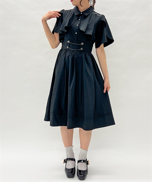 チェーン付ハイウエストワンピース | axes femme | axes femme チェーン付ハイウエストワンピース | axes femme | axes femme