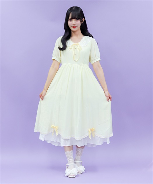 ドーリーフリルロングワンピース | レディース服・レディース ドーリーフリルロングワンピース | レディース服・レディース