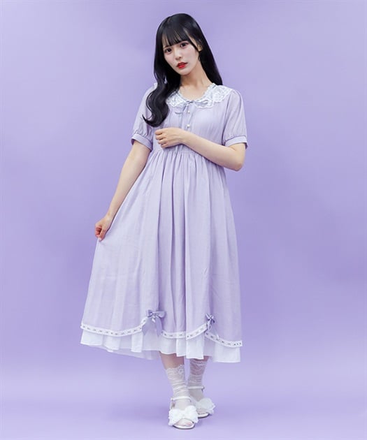 ドーリーフリルロングワンピース | レディース服・レディース ドーリーフリルロングワンピース | レディース服・レディース