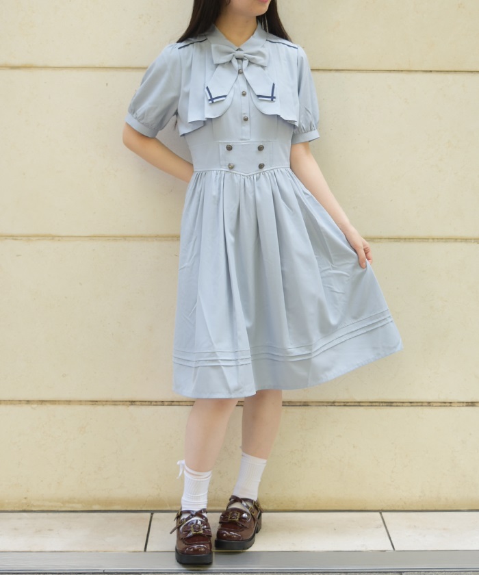 リボンセットフラシワンピース | axes femme 公式オンラインショップ