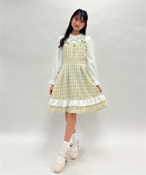 kidsチェック柄ドッキングワンピース【期間限定価格】 | outlet