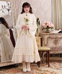 姫袖風ラッフルフリルワンピース | axes femme | axes femme 姫袖風ラッフルフリルワンピース | axes femme | axes femme
