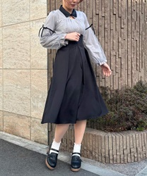 刺繍チュール使ケープワンピース【WEB限定価格】 | レディース服