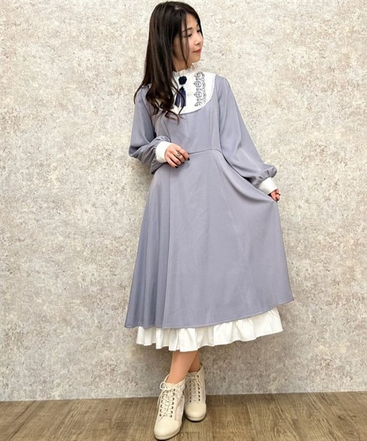 ブローチセットロマンワンピース | outlet | axes femme online shop