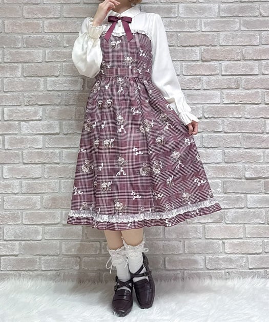 ホリデーチェック柄ワンピース【ランク別お値下げ対象商品】 | axes