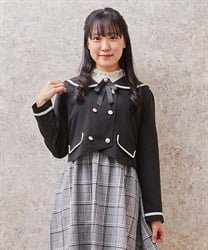 【第1位獲得!】 outlet | kidsW釦クラシカルセーラージャケット | femme axes スノーモービル
