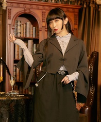 チャイナボタンショートジャケット | outlet | axes femme チャイナボタンショートジャケット | outlet | axes femme