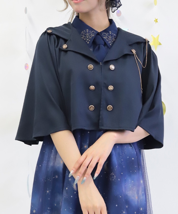 チェーン付フードケープ | axes femme 公式オンラインショップ
