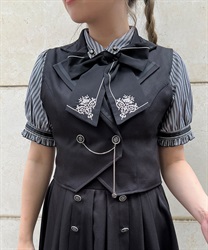 バックリボンベスト | outlet | axes femme online shop