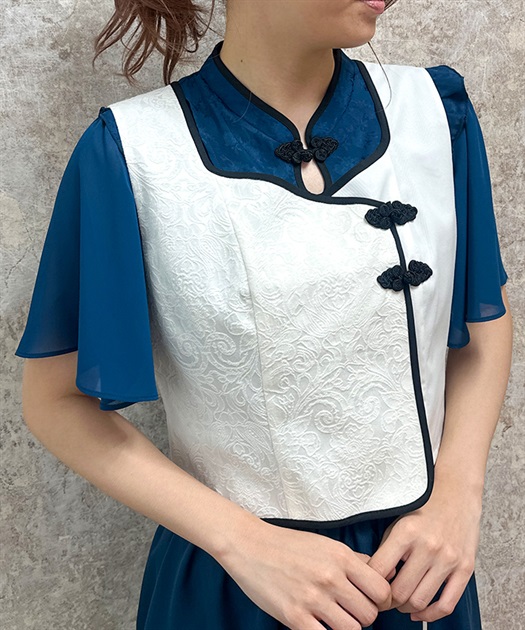 チャイナ風JQ切替ベスト【期間限定価格】 | outlet | axes