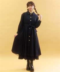 バックフリルトレンチコート【期間限定価格】 | レディース服 バックフリルトレンチコート【期間限定価格】 | レディース服