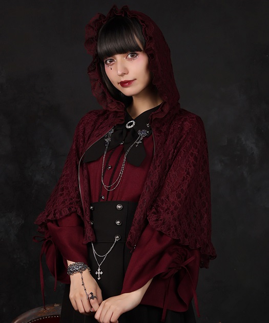 レースフーディーケープ【WEB先行販売】