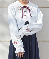 ストロベリー刺繍ボレロ | axes femme | axes femme online shop ストロベリー刺繍ボレロ | axes femme | axes femme online shop