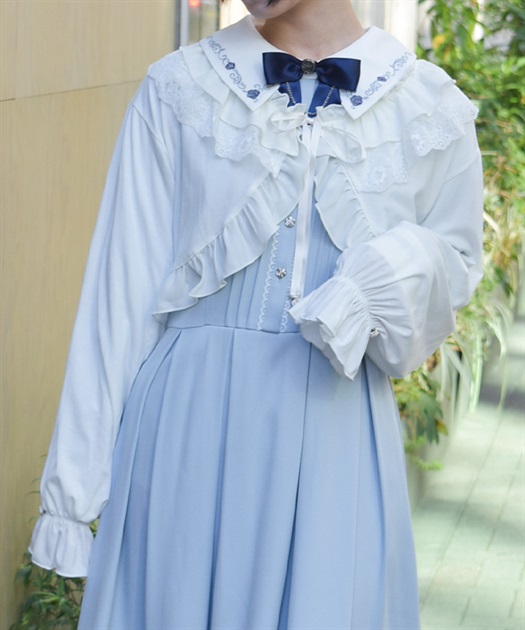 フリルカットソーボレロ【WEB先行販売】 | axes femme online shop