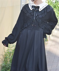 フリルカットソーボレロ(黒-F)