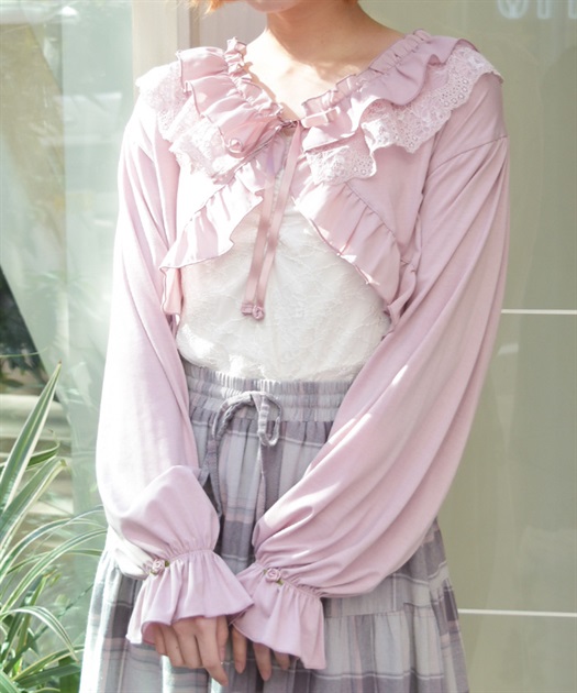 フリルカットソーボレロ