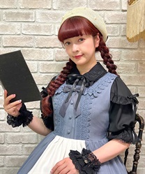 レース襟リボン付ブラウス | kawaii | axes femme online shop レース襟リボン付ブラウス | kawaii | axes femme online shop