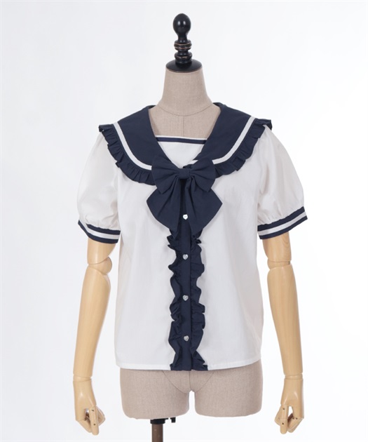セーラー襟ブラウス | kawaii | axes femme online shop セーラー襟ブラウス | kawaii | axes femme online shop