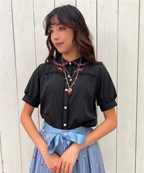 ストロベリー刺繍ブラウス | レディース服・レディース ストロベリー刺繍ブラウス | レディース服・レディース