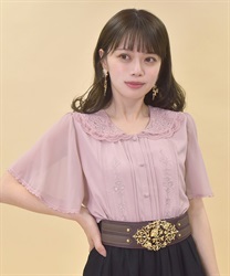 レースセーラー刺繍ブラウス【10%OFF対象商品】 | レディース服・レディースファッションならアクシーズファム公式通販 レースセーラー刺繍ブラウス【10%OFF対象商品】 | レディース服・レディースファッションならアクシーズファム公式通販