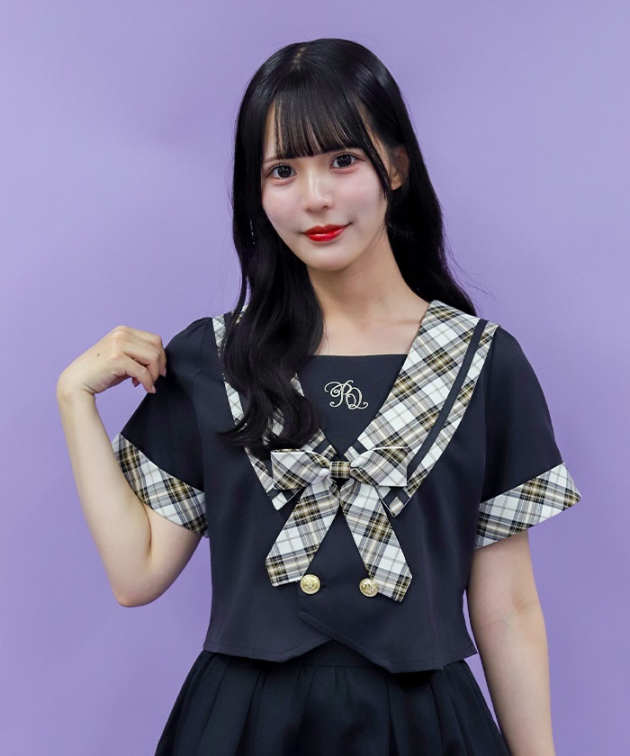 メーカー 一覧 ダブルボタンセーラーブラウス | レディース服・レディース シャツ/ブラウス(長袖/七分)
