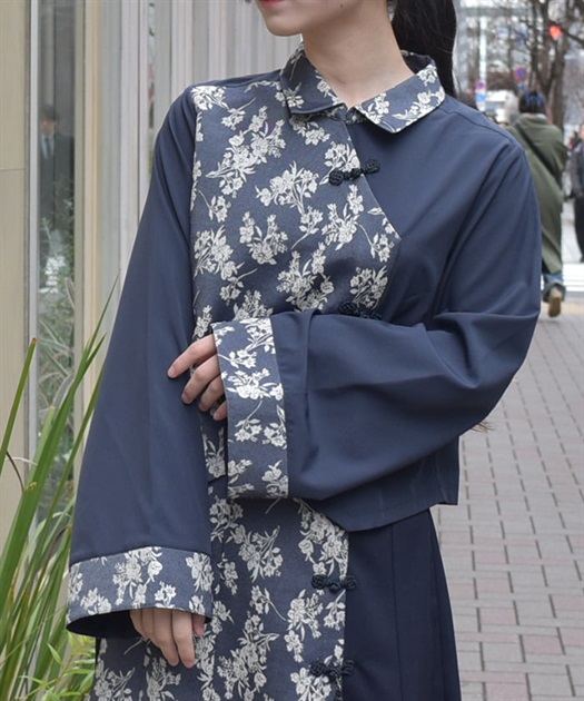 ジャカード×チャイナブラウス | レディース服・レディース ジャカード×チャイナブラウス | レディース服・レディース