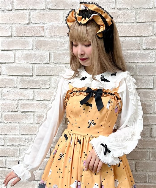 ハロウィンナイト刺繍ブラウス | kawaii | axes femme online shop ハロウィンナイト刺繍ブラウス | kawaii | axes femme online shop