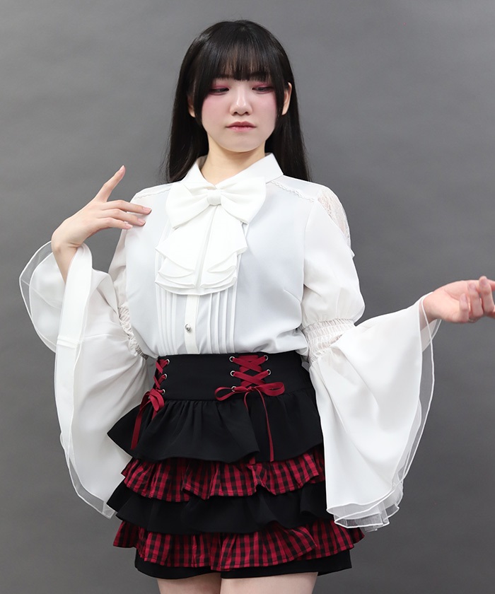 地雷系 ブラウス | axes femme(アクシーズファム)公式onlineshop