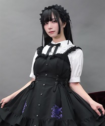 姫袖アームカバー付ブラウス【予約】(白-M)