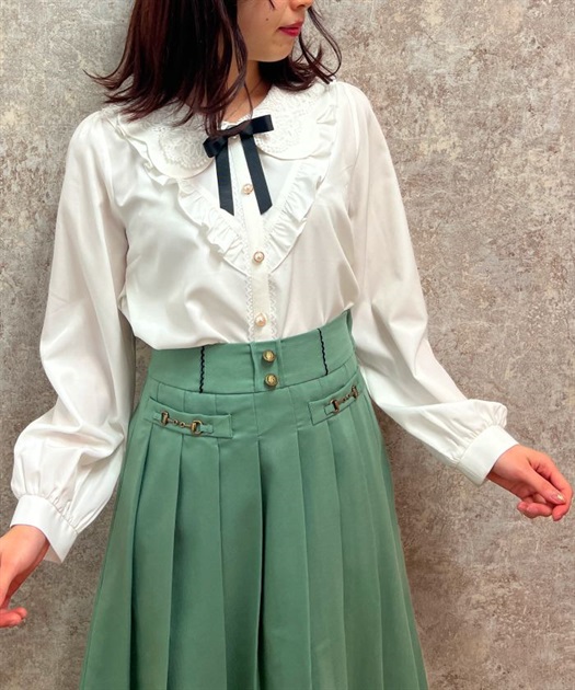 レースビッグ襟ブラウス | レディース服・レディース レースビッグ襟ブラウス | レディース服・レディース