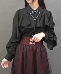 ダークロマンスフリルブラウス | outlet | axes femme online shop ダークロマンスフリルブラウス | outlet | axes femme online shop
