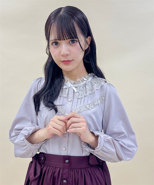 リボン襟フリルブラウス | outlet | axes femme online shop リボン襟フリルブラウス | outlet | axes femme online shop