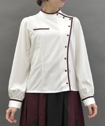 メディカルデザインブラウス【期間限定価格】(白-M)