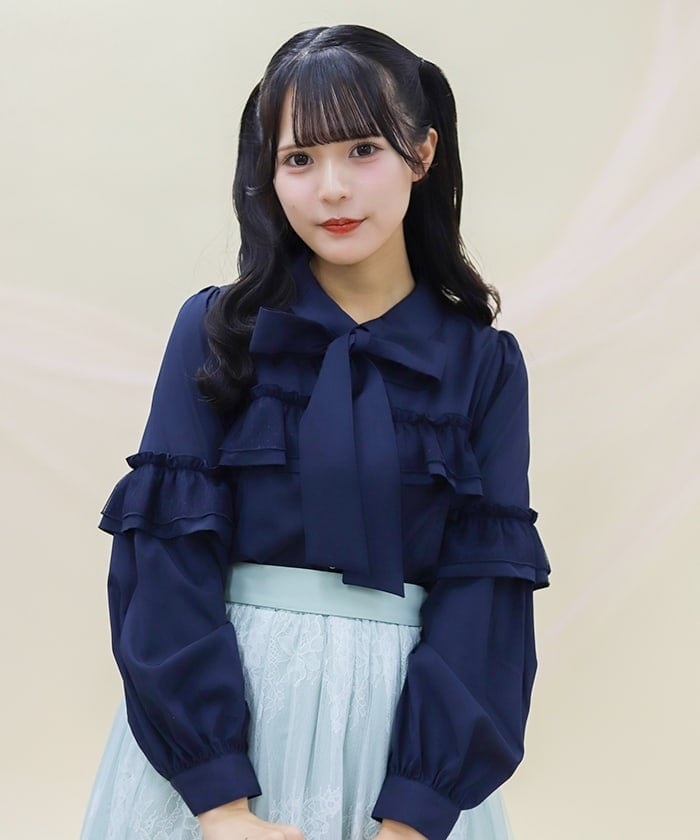 フリルデコレーションブラウス【ランク別お値下げ対象商品】 | axes