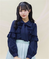 フリルデコレーションブラウス