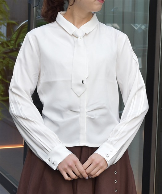 ネクタイセットシャツブラウス | レディース服・レディース ネクタイセットシャツブラウス | レディース服・レディース