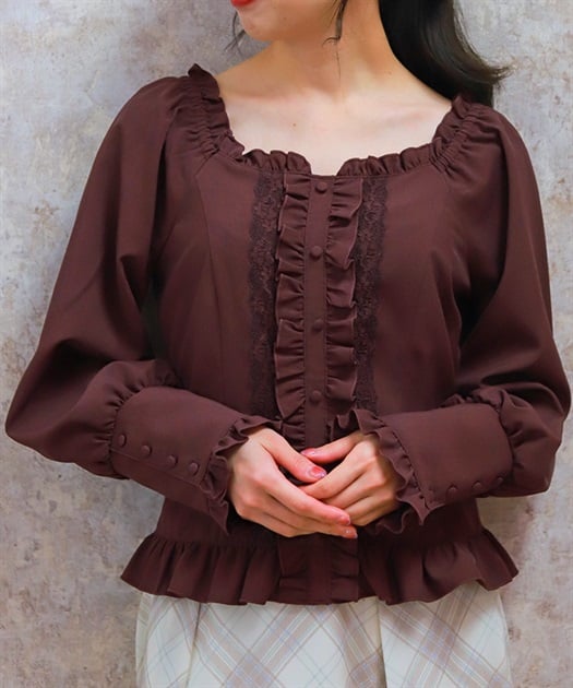 ラフィンブラウス | 衣料 | axes femme online shop ラフィンブラウス | 衣料 | axes femme online shop