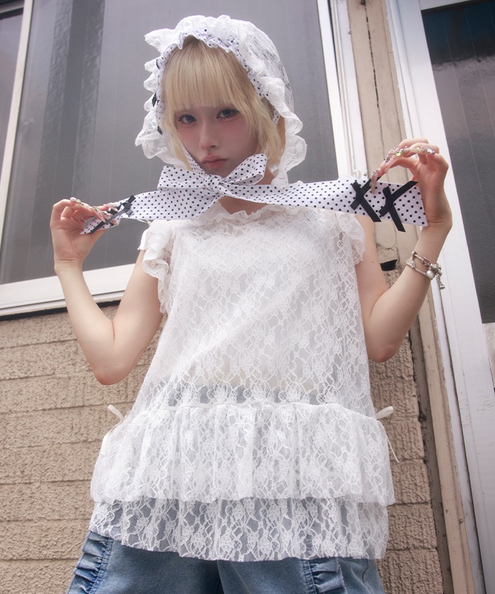 フリルフードレーストップス | axes femme | axes femme 公式