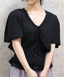 インナー×フリルボレロセット(黒-F)