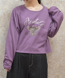 アソートデザインＴシャツ【期間限定価格】(パープル-F)