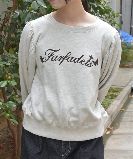 フロッキープリントトレーナー | outlet | axes femme online shop