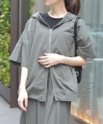 スエットフーディー【2点10%OFF対象商品】(カーキ-F)