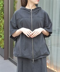 スエットフーディー【2点10%OFF対象商品】(黒-F)